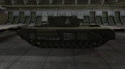 Зоны пробития контурные для Черчилль III для World Of Tanks миниатюра 5