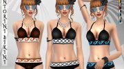 Santorini Bikini para Sims 4 miniatura 1