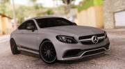 Mercedes-Benz C63S AMG Coupe 2017 для GTA San Andreas миниатюра 1