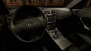 Lexus 350L для GTA San Andreas миниатюра 6