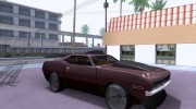 Plymouth HEMI cuda for GTA San Andreas miniature 5