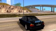 BMW 740I (1998)г. Shadow line para GTA San Andreas miniatura 3