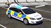 2012 Vauxhall Astra Estate Generic Police Car for GTA 5 miniature 2