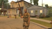 AK-74 с текстурой из Метро 2033 для GTA San Andreas миниатюра 1