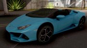 Lamborghini Huracan EVO Spyder for GTA San Andreas miniature 1