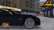Chevrolet Corvette Z06 TT Black Revel для GTA 3 миниатюра 6