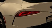 2019 Toyota GR Supra (A90) Low Poly для GTA San Andreas миниатюра 5