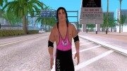 Smackdown Vs Raw 2011 Bret Hart para GTA San Andreas miniatura 1
