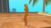 Leopard Bikini для GTA San Andreas миниатюра 3