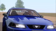 Ford Mustang Cobra 1999 Clean Mod для GTA San Andreas миниатюра 19