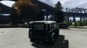 Land Rover Defender Station Wagon 110 для GTA 4 миниатюра 4