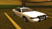GTA V Sheriff Cruiser (EML) para GTA San Andreas miniatura 1