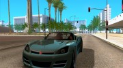 Saturn Sky Roadster для GTA San Andreas миниатюра 1