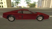 Ferrari 512 TR Coupe для GTA San Andreas миниатюра 2
