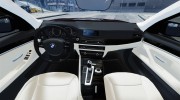 BMW 525 (F10) v.1.0 para GTA 4 miniatura 7