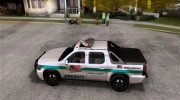 Chevrolet Avalanche Orange County Sheriff para GTA San Andreas miniatura 2