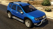 Dacia Duster 2014 для GTA 5 миниатюра 9