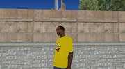 Yellow shirt для GTA San Andreas миниатюра 3