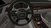 Audi A8 для GTA San Andreas миниатюра 6