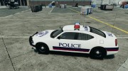 Dodge Charger Karachi City Police Dept. Car para GTA 4 miniatura 2