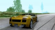 Lamborghini Gallardo for GTA San Andreas miniature 3