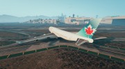 Air Canada + Air Canada Rouge Textures for Jumbo Jet for GTA 5 miniature 2