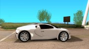 Bugatti Veyron Grand Sport para GTA San Andreas miniatura 5