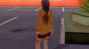 Kokoro wearing a school uniform для GTA San Andreas миниатюра 2