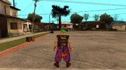 Клоун из Алиен сити для GTA San Andreas миниатюра 4