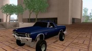 Chevrolet EI Camino SS Off Road для GTA San Andreas миниатюра 1