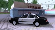 1992 Ford Crown Victoria LAPD para GTA San Andreas miniatura 4