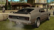 1969 Ford Mustang Boss 302 для GTA San Andreas миниатюра 3