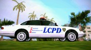 GTA IV Police Cruiser for GTA Vice City miniature 3