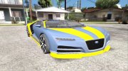 GTA V Truffade Nero Cabrio for GTA San Andreas miniature 1