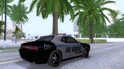 Dodge Challenger SRT8 2010 Police for GTA San Andreas miniature 3