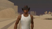 Ковбойская шляпа из GTA Online v2 для GTA San Andreas миниатюра 7