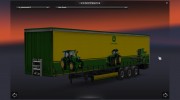 John Deere Trailer для Euro Truck Simulator 2 миниатюра 1