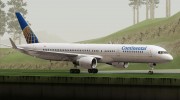Boeing 757-200 Continental Airlines para GTA San Andreas miniatura 2