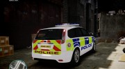 Ford Focus Estate 09 police UK. for GTA 4 miniature 3