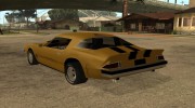 Chevrolet Camaro Bumblebee para GTA San Andreas miniatura 2