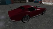 Chevrolet Corvette C3 Stingray para GTA San Andreas miniatura 3