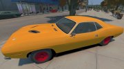 Plymouth Barracuda OS para GTA 4 miniatura 3