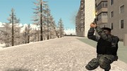 Боец ОМОНа для GTA San Andreas миниатюра 5
