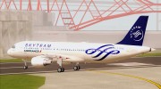 Airbus A320-200 Air France Skyteam Livery for GTA San Andreas miniature 6