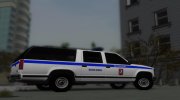 Chevrolet Suburban GMT400 1998 Милиция Москвы для GTA San Andreas миниатюра 2