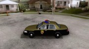 Ford Crown Victoria Maryland Police для GTA San Andreas миниатюра 2