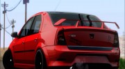 Dacia Logan Hoonigan Edition para GTA San Andreas miniatura 12