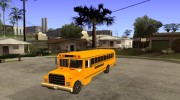 School bus para GTA San Andreas miniatura 1