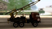 КамАЗ 43118 Буровая установка для GTA San Andreas миниатюра 3