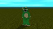 Человек в зеленом костюме толстого саблезубого тигра из Zoo Tycoon 2 para GTA San Andreas miniatura 2